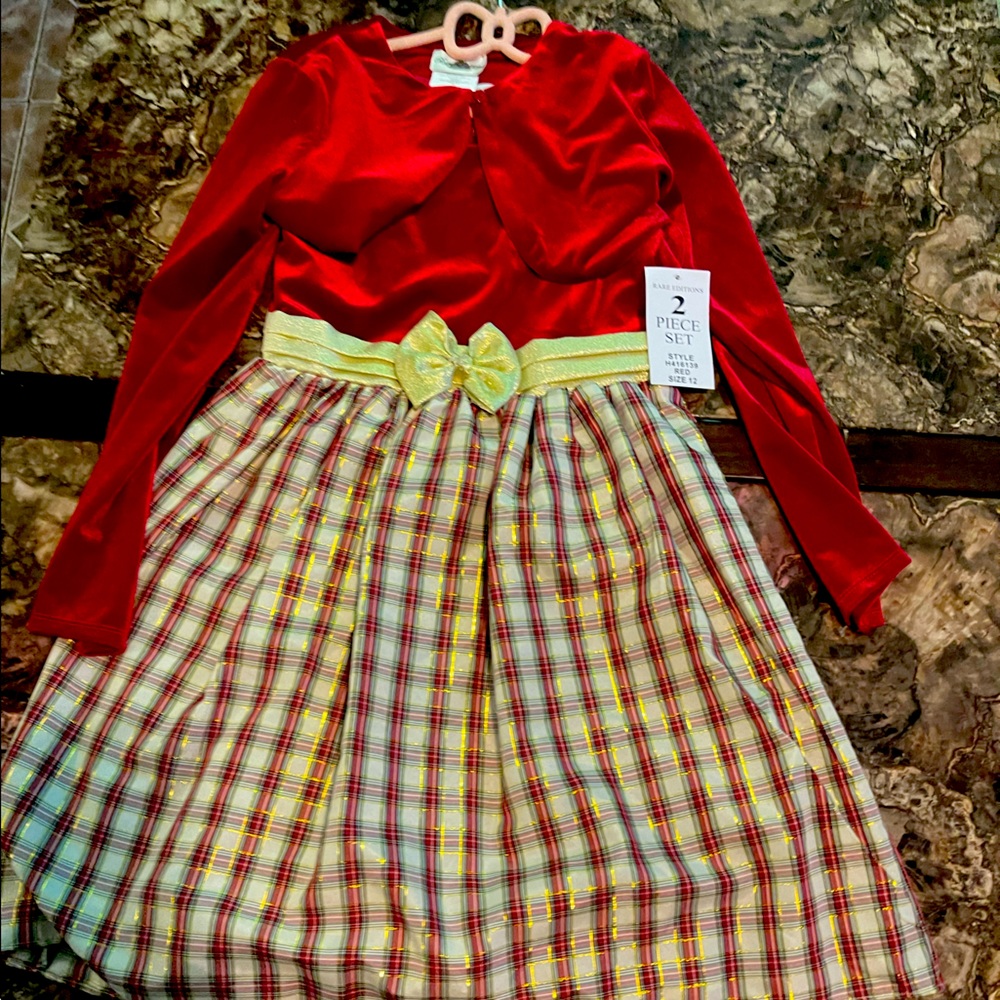 Girls formal holiday dress-12NWT